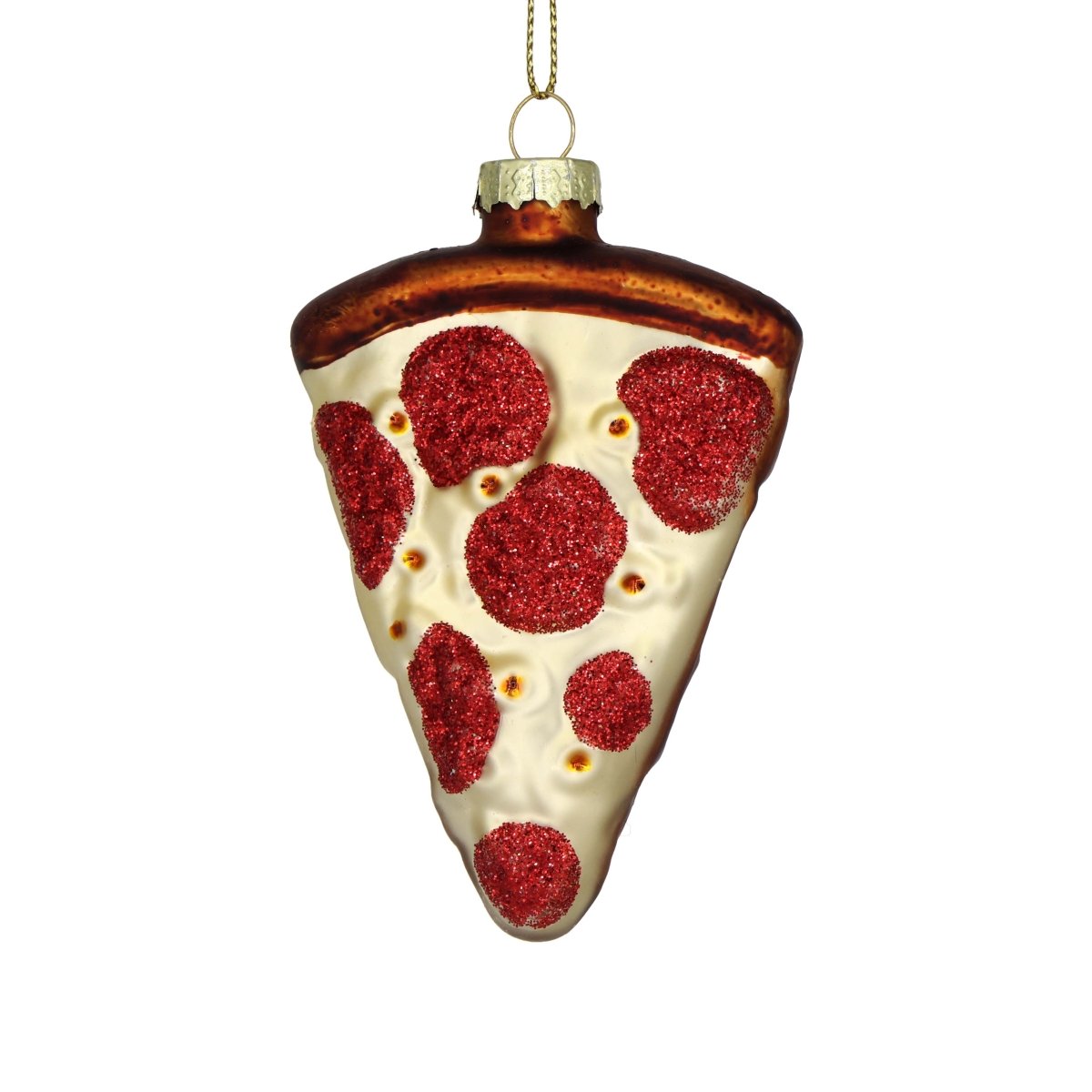 Pizza Slice Ornament - Chive Plant Studio - Glass Ornaments - Chive Studio 2024