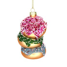 Sprinkle Donuts Ornament - Chive Plant Studio - Glass Ornaments - Chive Studio 2024