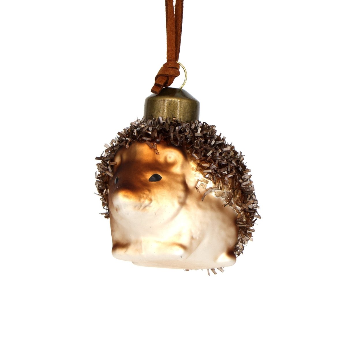 Hedgehog Ornament - Chive Plant Studio - Glass Ornaments - Chive Studio 2024