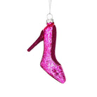 Magenta High Heel Ornament - Chive Plant Studio - Glass Ornaments - Chive Studio 2024