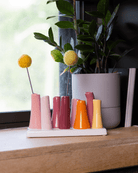Pooley Modern Bud Vase For Flowers - Chive Ceramics Studio - Vases - Chive Ceramics Studio
