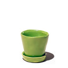 Tika Ceramic Pot & Saucer Set With Drainage - Chive Plant Studio - Pots - Chive Studio 2024