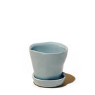 Tika Ceramic Pot & Saucer Set With Drainage - Chive Plant Studio - Pots - Chive Studio 2024