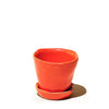 Tika Ceramic Pot & Saucer Set With Drainage