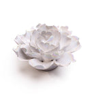 Ceramic Flowers With Keyhole For Hanging On Walls Pearl Collection - Chive Studio Canada