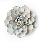 Ceramic Flowers With Keyhole For Hanging On Walls Pearl Collection - Chive Studio Canada